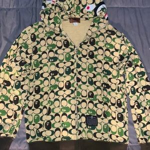 Bathing Ape x Coach Collab Full Zip